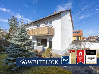 WEITBLICK: Wohnen mit Potenzial und Gartenidylle!
