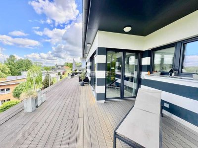 antaris Immobilien GmbH ** Exklusives Penthouse mit unvergleichlichem Blick über Jena **