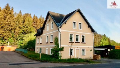 Teilmöblierte 2-Raum-Wohnung mit Stellplatz in Schmiedeberg