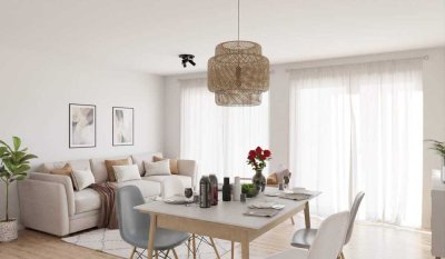 Attraktive und barrierefreie Wohnung mit sonniger Loggia