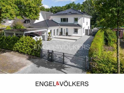 Luxuriöses Einfamilienhaus mit Wellness, Smarthome & Traumgarten in Ahrensburg