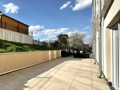 Stilvolle 3-Zimmer-Erdgeschosswohnung mit Terrasse in Kieselbronn.