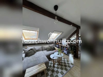 Tauschwohnung: Helle Dachgeschoss-Wohnung (2-Zimmer)