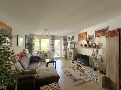 Helle 3-Zimmer-Wohnung mit schöner Terrasse und guter Raumaufteilung.