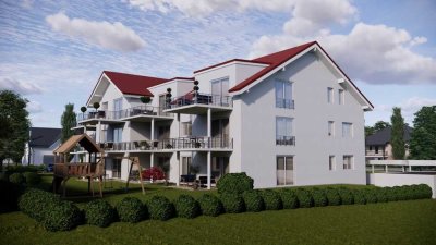 *** 2-Zimmer-Wohnung im DG mit Westbalkon - Neubau Mehrfamilienhaus mit 15 Einheiten ***