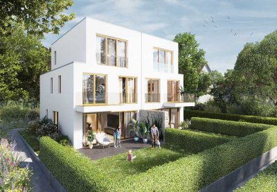 Neubau Oberursel: Doppelhaushälfte, Top-Lage (zentral, ruhig, familienfreundlich), bezugsfertig 2025