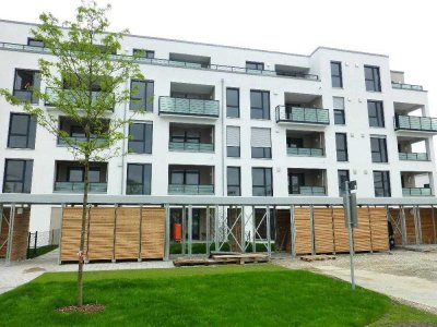 Ch.Schülke-Immobilien; Freising, Schicke 2-Zimmer-Wohnung für den gehoben Anspruch mit Balkon und TG