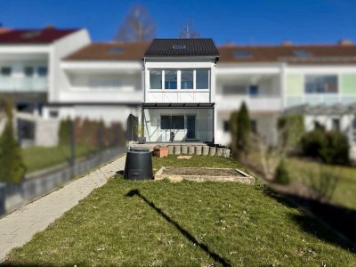 Modernisiert & mit Gestaltungsfreiraum - Energieeffizientes RMH mit Doppelgarage in Biberach!