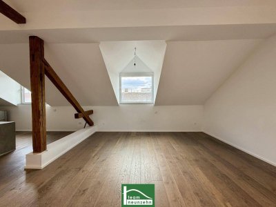 4-Zimmer Dachgeschoss Wohnung in Ruhelage in Wien Hernals - Einbauküche, Klimaanlage und Freifläche inklusive!