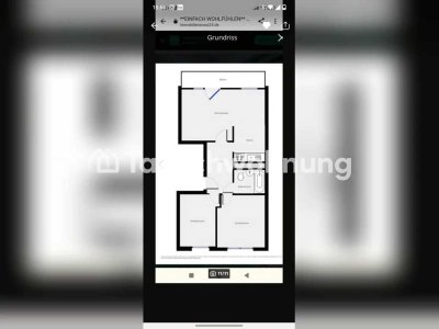 Tauschwohnung: 30er Wohnung in Cottbus voll möbliert