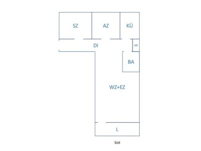 Frisch renovierte, zentral gelegene 3-Zimmer-Wohnung mit Loggia und optionalem Tiefgaragenstellplatz
