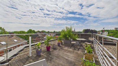 Exklusive 168 m² Maisonette mit 3 m Deckenhöhe