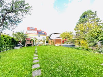 Hochwertige möblierte Maisonette - 2 Zimmer - Niedrigenergie - Garten