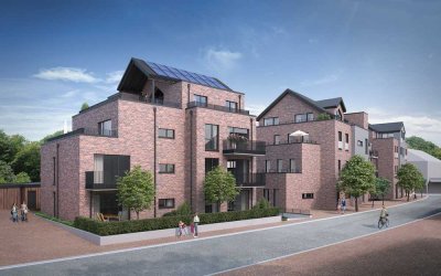 Dreizimmerwohnung mit Dachterrasse zentral gelegen