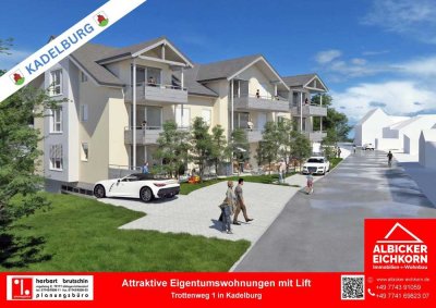 3 Zi. EG mit Terrasse ca. 98  m² - Wohnung 3 - Trottenweg 1, 79790 Kadelburg