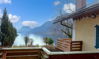 Charmante Altbauvilla mit Potenzial - direkt am Attersee mit eigenem Seegrundstück und Zweitwohnsitzwidmung