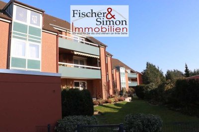 RESERVIERT-großzügige, vermietete 3 Zi. Whg. mit Südloggia u. Garage am Stadtrand von Nienburg
