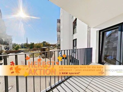 Nur noch eine verfügbar: Hochwertige 4-Zimmer-Neubauwohnung mit Top-Ausstattung im Bergquartier!