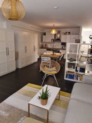 Exklusive 1,5-Zimmer Wohnung mit Terrasse und modernisiertem Badezimmer