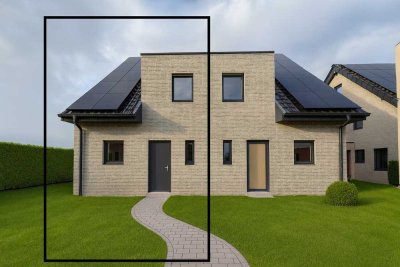 Neubau DHH mit Garten und Garage
