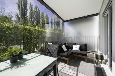 MÜNCHNER IG: Beste Lage - Neuwertige PERLE mit Wintergarten & möbliert - FREI ab 01.12.25 !