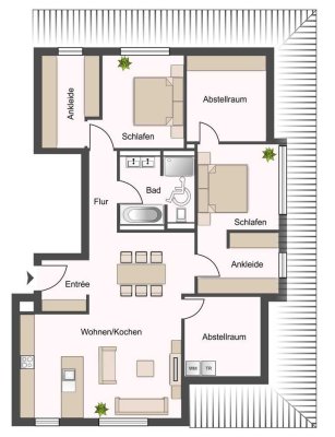 Neubau Penthouse in gesuchter Lage