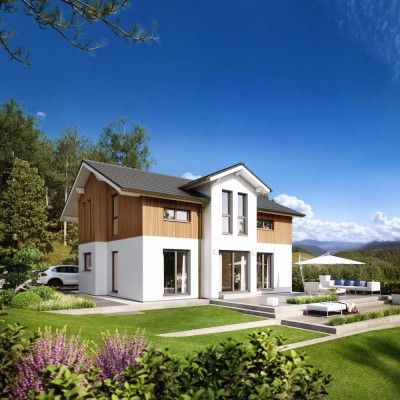 Schönste Sonnenhanglage mit famosen Bergblick in Bad Tölz EFH