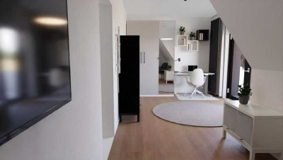 N8- Neubau TOP Maisonette Wohnung im Herzen von Aachen, teilmöbliert oder vollmöbliert
