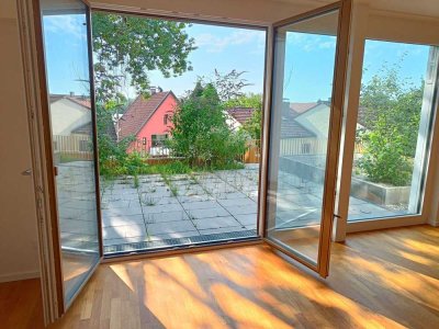 Familienidylle mit Garten: Innenstadt Freising -Stilvolle 4-Zimmer-Erdgeschosswohnung zu verkaufen!