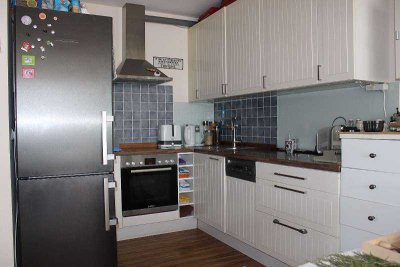 Geschmackvolle, gepflegte 1,5-Zimmer-Wohnung mit Balkon und Einbauküche in Rheine