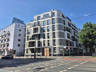 Stilvoll leben im Frankfurter Ostend – moderne 3-Zimmerwohnung mit Balkon, Fahrstuhl und Tiefgarage