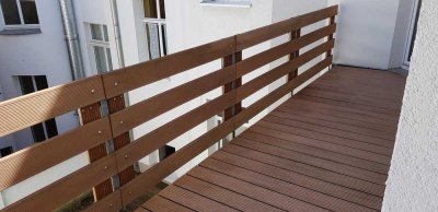 Sonnige Wohnung mit Balkon im Stadtkern