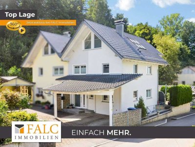 Lichtdurchflutete Doppelhaushälfte in ruhiger Ortsrandlage von Frickingen