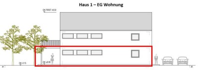 Altersgerecht und komfortabel wohnen! Barrierefreie EG-Wohnung mit Garten