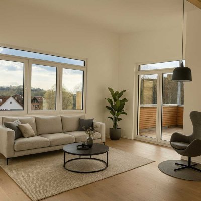 Penthouse-Traum im Neubau mit 3,5 Zimmern - Stilvoll wohnen über den Dächern
