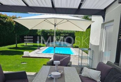 Neuwertiges Familienglück am Stadtrand - mit Traumgarten und Pool