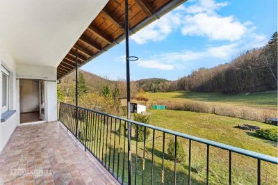 EFH freistehend – viel Ruhe, Natur & Weitblick in Trulben/Imsbacherhof