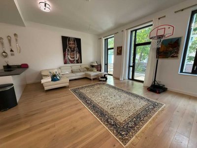 Luxiriöse hochparterre 3 Zimmer-Wohnung
