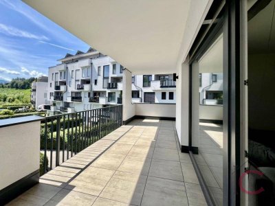 Stilvolle 3-Zi.-Wohnung mit gr. Terrasse, Top-Ausstattung, TG-Platz, nahe Ossiacher See