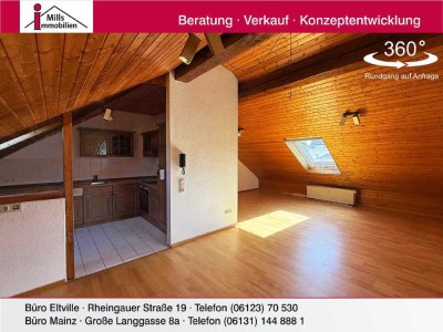 Hübsche 3 ZKB-Dachgeschosswohnung in ruhiger Lage