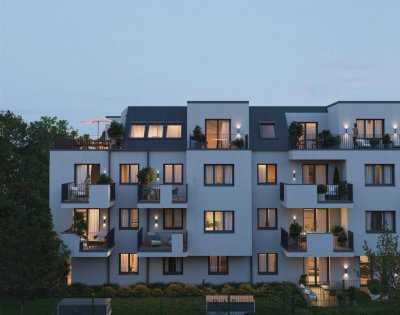 38m² | 1. Etage | 2-Zimmer Wohnung | 8m² Balkon | Ausrichtung Süd-Osten