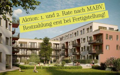 MODERNE 3 - ZIMMER- DACHTERRASSENWOHNUNG IN AUGSBURG / PFERSEE