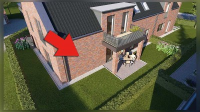 KfW 40 Neubau-Erdgeschosswohnung in Hamminkeln-Dingden: 3 Zimmer, modern und energieeffizient!