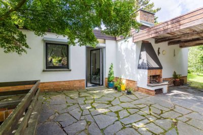 Sanierter Bungalow mit Terrasse und Garten, Privatweg zum Caputher See, bezugs- und provisionsfrei
