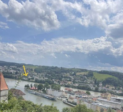 Nachmieter*in für eine gemütlich möblierte Einzimmerwohnung in Passau mit Blick auf den Inn gesucht