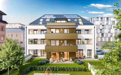 Kapitalanlage: Vermietete 2-Zimmer-Gartenwohnung in zentraler Lage!