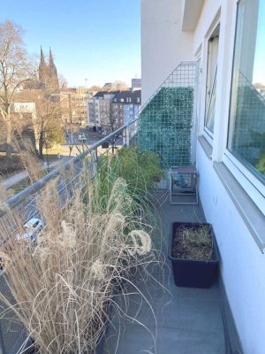 Helle 3-Zimmer Wohnung mit Domblick