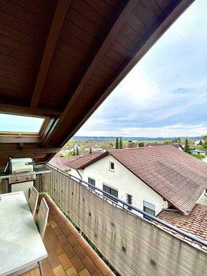 Schöne 3 1/2 Zimmer-Wohnung in ruhiger Aussichtslage in Staig