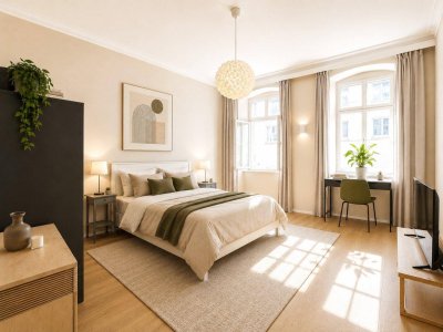 C I T Y - A P A R T M E N T + 1-Zimmer + ca. 34m² WFL + Hofrufelage + 2. Liftstock + Einbauküche + TOP-Anbindung