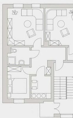 2 Zimmer für WGs, Alleinerziehende oder Paare